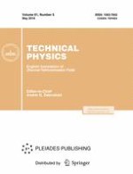 Technical Physics 5/2016
