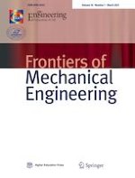 Frontiers of Mechanical Engineering 1/2021