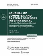 Journal of Computer and Systems Sciences International 6/2011