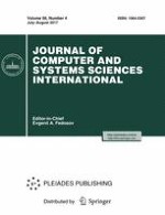Journal of Computer and Systems Sciences International 4/2017