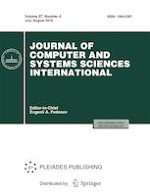 Journal of Computer and Systems Sciences International 4/2018