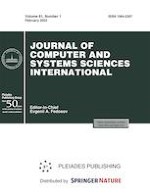 Journal of Computer and Systems Sciences International 1/2022