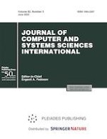 Journal of Computer and Systems Sciences International 3/2023