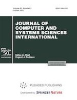 Journal of Computer and Systems Sciences International 5/2023