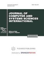Journal of Computer and Systems Sciences International 6/2023