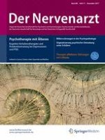 Der Nervenarzt 11/2017