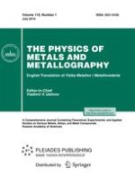 Physics of Metals and Metallography 1/2010