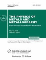 Physics of Metals and Metallography 2/2013