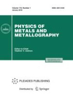 Physics of Metals and Metallography 1/2018