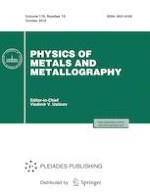 Physics of Metals and Metallography 10/2018