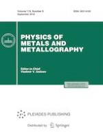 Physics of Metals and Metallography 9/2018