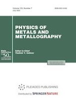 Physics of Metals and Metallography 7/2022
