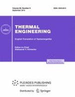 Thermal Engineering 9/2013