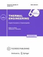 Thermal Engineering 10/2014