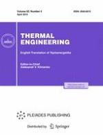 Thermal Engineering 4/2015