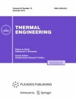 Thermal Engineering 13/2016
