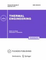 Thermal Engineering 9/2016