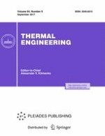 Thermal Engineering 9/2017