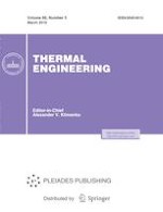 Thermal Engineering 3/2019