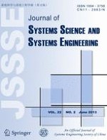 Journal of Systems Science and Systems Engineering 3/2003