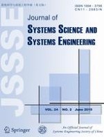 Journal of Systems Science and Systems Engineering 2/2015