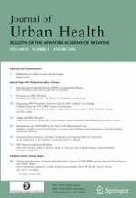 Journal of Urban Health 1/2006
