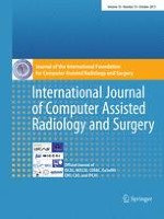 International Journal of Computer Assisted Radiology and Surgery 10/2015