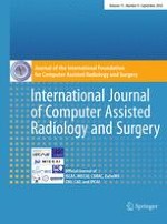 International Journal of Computer Assisted Radiology and Surgery 9/2016