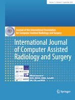 International Journal of Computer Assisted Radiology and Surgery 9/2020