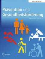 Prävention und Gesundheitsförderung 2/2016