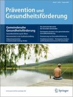 Prävention und Gesundheitsförderung 3/2009