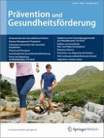 Prävention und Gesundheitsförderung 4/2010