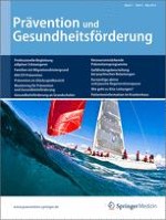 Prävention und Gesundheitsförderung 2/2012