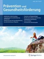 Prävention und Gesundheitsförderung 2/2013