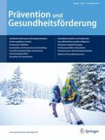 Prävention und Gesundheitsförderung 4/2014