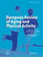 European Review of Aging and Physical Activity 1/2014