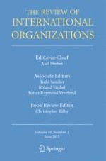 The Review of International Organizations 2/2015