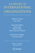 The Review of International Organizations 3/2016