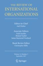 The Review of International Organizations 3/2017