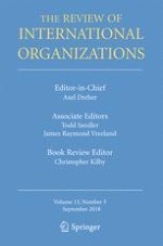 The Review of International Organizations 3/2018