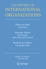 The Review of International Organizations 4/2018