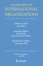 The Review of International Organizations 3/2022