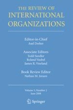 The Review of International Organizations 2/2008