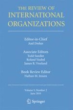 The Review of International Organizations 2/2010