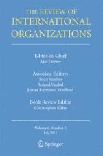 The Review of International Organizations 2/2011