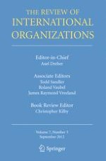 The Review of International Organizations 3/2012