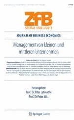 Journal of Business Economics 3/2012