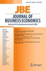 Journal of Business Economics 3/2016