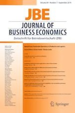 Journal of Business Economics 7/2019