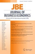 Journal of Business Economics 3/2021